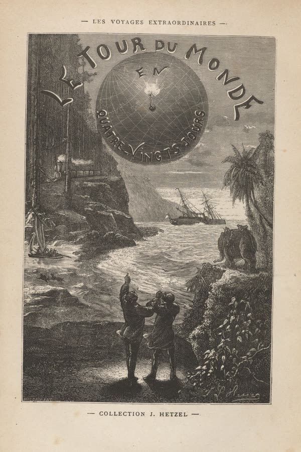 Cover of Le tour du monde en quatre-vingts jours